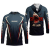 Maxcorners Shark Attack Fishing UPF Shirts, Fishing Tournament Shirt, Custom Fishing Shirt, Presents For Fishermen