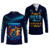 Maxcorners Fishing And Beer What Else Is There SPF Shirt For Men, Men's Fishing Shirt, Men's Fishing Shirt