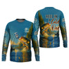Maxcorners Reel In A Cold One Bass Light Beer And Fishing SPF Shirt, Funny Fishing Shirt, Fishing Shirts For Men