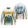 Maxcorners Catch Of The Day Funny Fishing Shirts For Men, SPF Shirt For Men, Funny Fishing Shirt, Gift For Fisherman