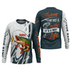 Maxcorners Tackle Bait Fishing UPF Shirts, Men's Fishing Shirts Long Sleeve, Presents For Fishermen, Men's Fishing Shirt