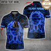 Hyperpop bowling shirt with flaming neon cartoon bowling ball, Rock n' Roll style, multicolor options, personalized name and team name, 3D unisex shirt