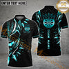 Maxcorners Golden Darts Royal Pattern Multicolor Options Personalized Name, Team Name 3D Shirt (6 Colors)