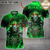 Maxcorners Darts Shirt Inferno Bull King Multioptions Personalized Name, Team Name Unisex 3D Shirt (4 Colors)