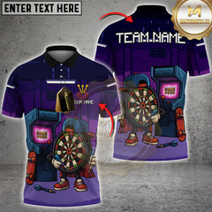Maxcorners Darts Arcade Champion Personalized Name, Team Name 3D Shirt