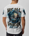 Maxcorners Not All Who Wander Are Lost Compass All Over Print LM2101