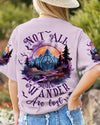 Maxcorners Not All Who Wander Are Lost Halloween All Over Print LM2101
