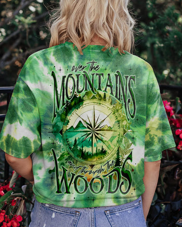 Maxcorners Over The Mountains And Through The Woods Tie Dye All Over Print LM2101