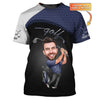 Maxcorners Custom Face Golf Polos, Crazy Golf Shirts, Funny Golf Shirt For Men