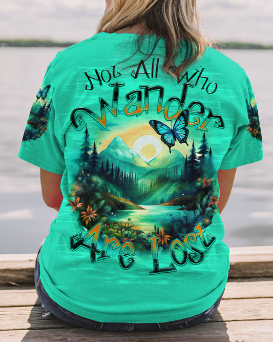 Maxcorners Not All Who Wander Are Lost All Over Print LM2101