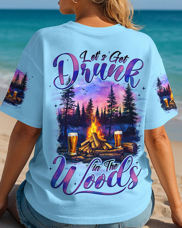 Maxcorners Let's Get Drunk In The Woods All Over Print LM1501