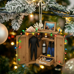 Maxcorners Diving Lover Home Decor, Christmas Ornament, Personalized Ornament 2D Flat LM2111