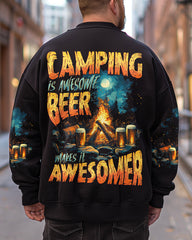 Maxcorners Camping Is Awesome Beer Make It Awesomer All Over Print LM1501