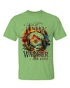 Maxcorners Not All Who Wander Are Lost Cotton Shirt LM2101