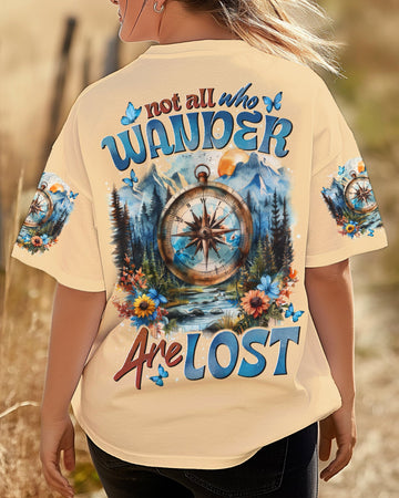 Maxcorners Not All Who Wander Are Not Compass All Over Print LM1501