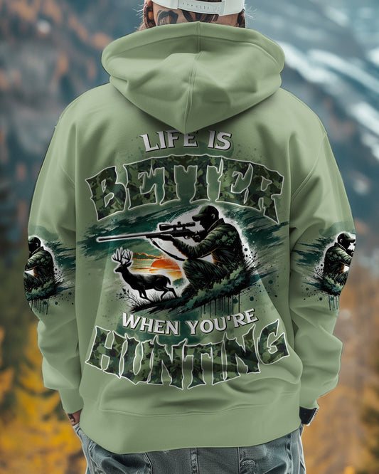 Maxcorners Life Is Better When You're Hunting All Over Print LM1601
