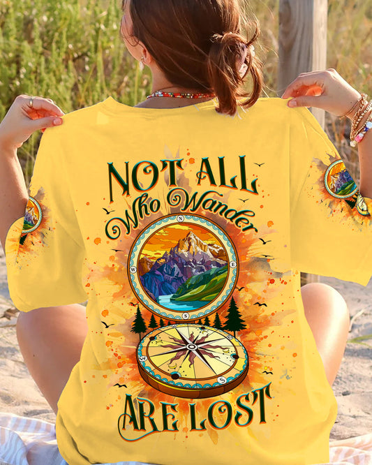 Maxcorners Not All Who Wander Are Lost All Over Print LM2101