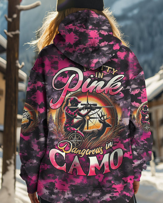 Maxcorners Pretty In Pink Hunting All Over Print LM1601