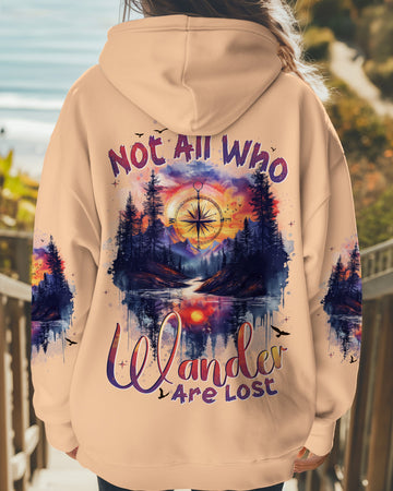 Maxcorners Not All Who Wander Are Lost All Over Print LM2101