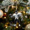 Maxcorners Baseball Leopard Christmas Ornament, Personalized Ornament 2D Flat LM2211