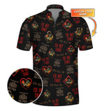 I'd Hit That Poker Chip Personalized Name T Shirt Poker Theme Outfit - Poker Club Shirts for Team