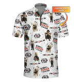 Skeleton Born To Play Poker Polo Shirt Custom Name, ACE Poker All In Tee - Gift for Him