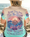 Maxcorners Smell The Sea Feel The Breeze Compass All Over Print LM2101
