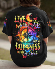 Maxcorners Live Your Life By A Compass All Over Print LM2101