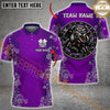 Maxcorners Darts Bulldog Dartboard Multicolor Customized Name, Team Name 3D Shirts