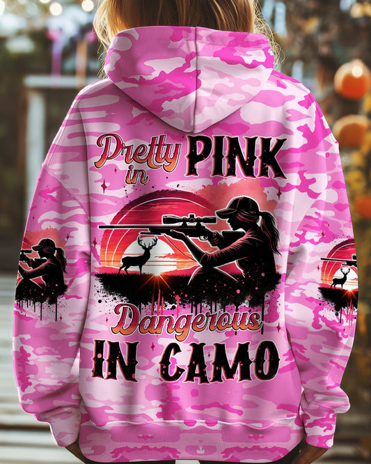 Maxcorners Pretty In Pink Hunting All Over Print LM1601