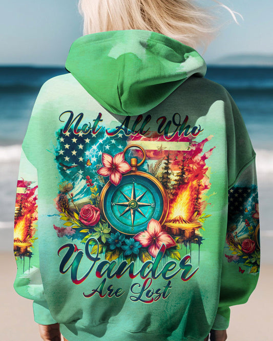 Maxcorners Not All Who Wander Are Lost All Over Print LM2101