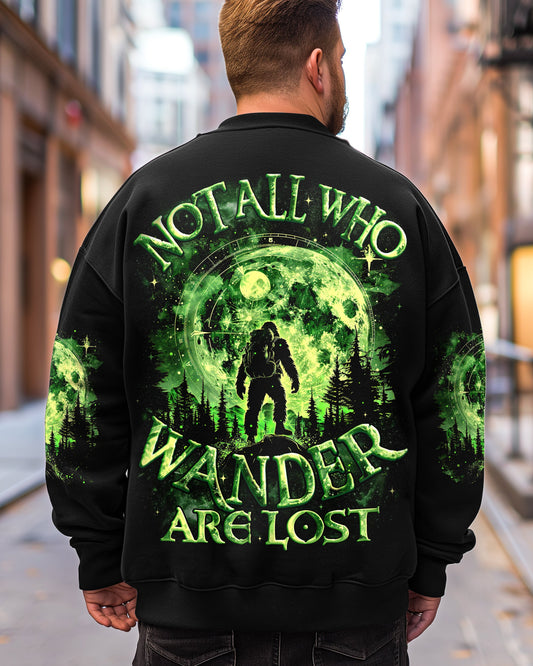Maxcorners Not All Who Wander Are Lost Bigfoot All Over Print LM1601