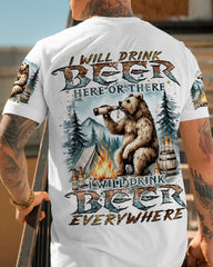 Maxcorners I Will Drink Everywhere Bigfoot All Over Print LM2101