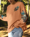 Maxcorners Adventure Awaits Compass Flowers All Over Print LM2101