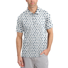 Maxcorners Dachshund Golf Shirt For Golfer, Funny Pattern Golf Shirt, Dog Golf Shirt, Golf Gift For Men