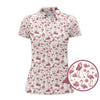 Maxcorners Flamingo Golf Shirt, Funny Pattern Golf Shirt, Crazy Golf Shirt For Golfer