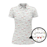Maxcorners Funny Pattern Golf shirt, Crazy Golf Shirt, Golf Gift For Men