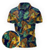 Maxcorners Jungle Tacos Party Golf Polo Shirt