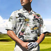 Maxcorners Bigfoot Surfing Party Golf Polo Shirt