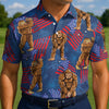 Maxcorners Bigfoot’s Independence Swing Golf Polo Shirt