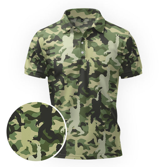 Maxcorners Sasquatch Hide & Seek Golf Polo Shirt