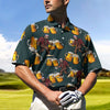Maxcorners Bigfoot Chugs and Cheers Golf Polo Shirt