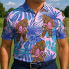 Maxcorners Bigfoot Floatie Squad Golf Polo Shirt