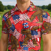 Maxcorners Bigfoot’s Freedom Frenzy Golf Polo Shirt