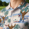 Maxcorners Sasquatch Surfs the Beast Golf Polo Shirt