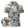 Maxcorners Sasquatch Surfs the Beast Golf Polo Shirt