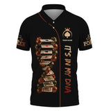 Custom Poker Shirts, Custom Poker In My DNA Playing Cards T Shirt, Poker Gift for Lover