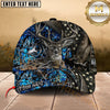 Maxcorners Deer Hunting Hunter American Flag Camo Personalized Cap (8 Colors)