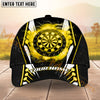 Maxcorners Darts Thunder Multicolor Option Personalized Name 3D Cap