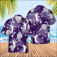 Maxcorner Volleyball Colorful Hawaiian Shirt